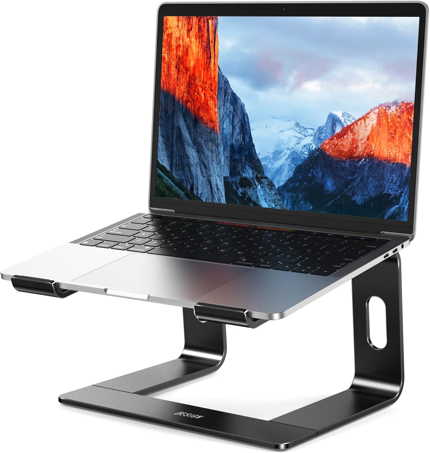 BESIGN LS03 aluminum laptop stand in black